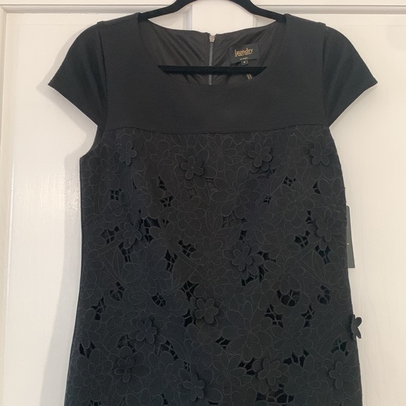 Laundry by Shelli Segal Floral embellished Sheath Dress - Picture 1 of 12